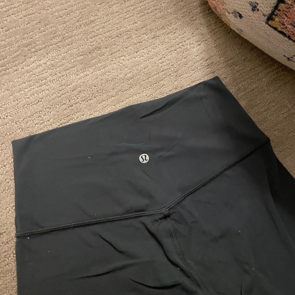 LULULEMON LEGGINGS SUPER SOFT DARK BLUE GRAY YOGA